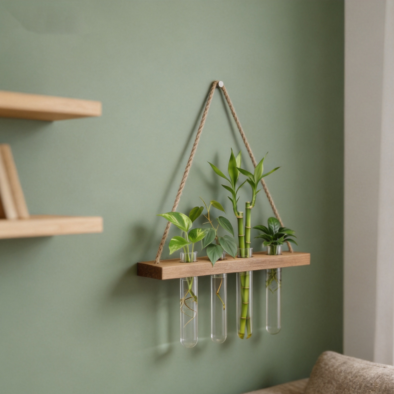 Propagation Station Vase - Деревянная подставка для растений, станция для